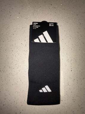 Adidas Adizero Football Arch Compression ClimaCool Socks Large